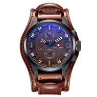 Jam Tangan Pria Swiss Army Tahan Air Fashion Business Auto Analog