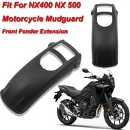 NX400 NX 500 Motorcycle Motorcycle Accessories Fit For Honda Front Fender Extender Mudguard Extensio
