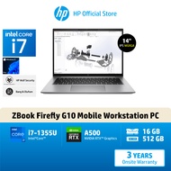 HP ZBook Firefly 14 inch G10 Mobile Workstation PC - Silver - Intel® Core™ i7-1355U - 16GB - 512GB -