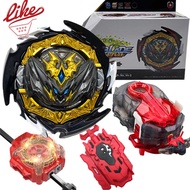 Laike Beyblade Single Beyblade Burst B180 Dynamite Belial with DB B184 LR Launcher Beylauncher Beyblade Burst Launcher Box Set