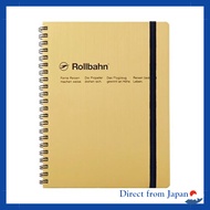 Delphonics Rollbahn Memo with Pocket [Ring Binding/Cutting Perforations] (A5 Metallic Gold & Silver,