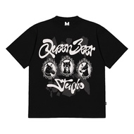 Queenbeer - Hound Black T-shirt