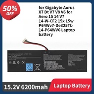 GAG-J40 Battery for Gigabyte Aorus X7 Dt V7 V8 V6 for Aero 15 14 V7 14-W-CF2 15x 15w P64Wv7-De325Tb 