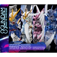 MGSD Wing Zero Snow White Fighter Assembly Model