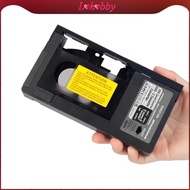 [Lohobby] VHS to 12mm Cassette Adapter, Tape Adapter, Heavy Duty Black Professional 12mm Tape Conver