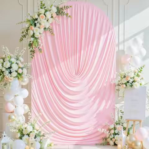 Draped Arch Covers Wedding Arch Backdrop Cover Ivory Arch Covers Stretchy Backdrop Balloon Arch Back