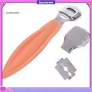 BUYMEZ  Cosmetic Tool Corn Pedicure Foot File Callous Remover with 10pcs Blades