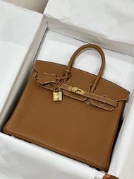 Hermes Birkin 25 Gold Togo GHW G
