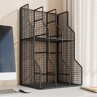 [in stock] Subject classification storage rack, desk-mounted book stand, desktop file storage basket
