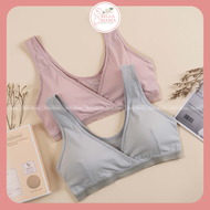 Áo Lót Bầu Cho Con Bú Sợi Tre Kháng Khuẩn (Hàng Việt Nam Cao Cấp) Không Gọng Chống Chảy Xệ Thấm Hút