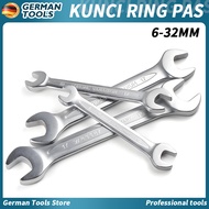 German Tools Double-open wrench 6-32mm Wrench Ring Double-open end wrench Wrench Wrench Ring Wrench 