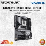 [ GIGABYTE B850 EAGLE WIFI6E DDR5 ] - AM5 GAMING MOTHERBOARD COMBO 7500f / 7600x / 7800x3d / 8700f
