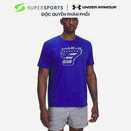 Áo Thun Nam Under Armour Project Rock Iron 7 Short Sleevs - Xanh Dương - 1389946-400