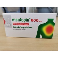 MENTOPIN ACETYL EFFERVESCENTS 600mg 20S (1 BOX)