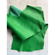 Togo leather green color kulit lembu asli 1.6-1.8mm soft size 1.5-3 square feet