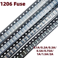 50PS 3216 1206 0.2A 0.5A 0.75A 1A 1.5A 2A SMD Resettable Fuse PPTC PolySwitch Self-Recovery Fuse