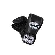 วินดี้นวมชกมวย punching bag gloves TBG8-BK Windy punching bag gloves หนังเทียม สีดำ ขนาด M L XL Wind