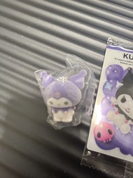 三麗鷗 Sanrio Kuromi 酷洛米毛絨公仔擺件最新款餅卡扭蛋