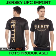 UFC GOLD ANTHONY JERSEY, UFC T-SHIRT, UFC CLOTHES