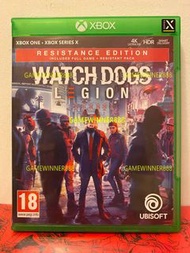 （中古二手）XBOX SERIES XSX XSS ONE遊戲  看門狗 自由軍團 反抗軍版 Watch Dogs Legion [Resistance Edition] 歐版英文版