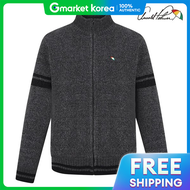 Arnold Palmer Premium Sleeve Color-Block Knit Zip-Up Jacket