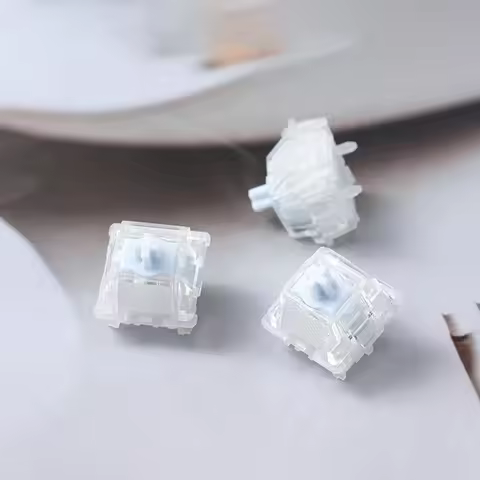 Everglide Skyline Switch Linear Switch for Magnetic mechanical keyboard 43g 100m 3.5mm 640Gs POM PC 