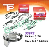 TP Piston Ring 010 Size (+0.25mm) for Proton Saga 1.3 8V (33875)