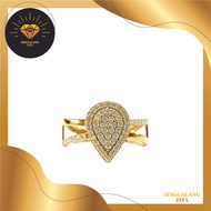 Cincin Emas 375 cincin wanita emas new produk