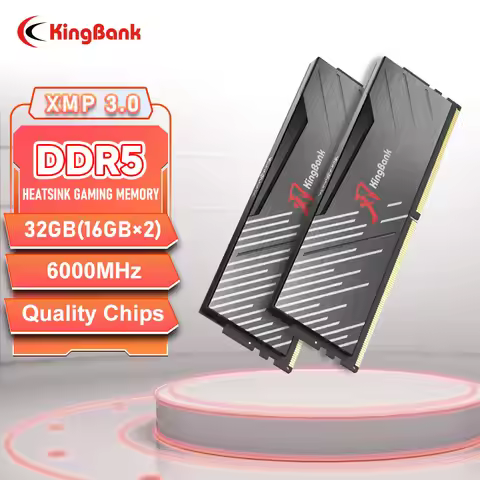 KingBank SoarBlade KRXB DDR5 Series 16GB 1ram or 16GBx2 2rams 6000MHz Gaming Desktop Memory Overcloc