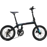 JAVA (未安裝) Aria 20" 406 碳纖維碟煞Shimano 18 速摺疊單車 - 黑色