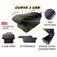 Perodua Bezza Arm Rest USB Port Armrest Console Box