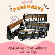 KAYU Wooden HANDLE KASTANEL DRY CAKE MOLD / CAKE CUTTER NASTAR KASTENGEL CAKE NUT CAKE / DRY CAKE MO