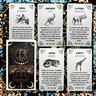 Spirit Animals Oracle Card บัตรเด็คเสี่ยงทาย | ความหมายบนการ์ด | ขนาด10.3X6ซม. | 54แผ่นไพ่ทาโรต์ | ไพ่ทำนาย | ไพ่ยิปซี ไพ่ออราเคิล ไพ่ทาโรต์ ไพ่ยิบซี Tarot Card