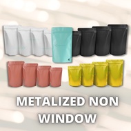 STANDING POUCH ZIPLOCK METALIZED NON WINDOW DELKOCHOICE 16X24