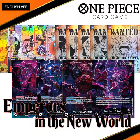 Diy One Piece CARD Emperors in the New World English Version 2nd Anniversary Set OP09-061 LUFFY OP09