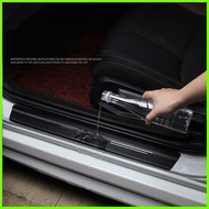 ↂ  ◲  ⏧ 【TOYOTA】Toyota TRD Carbon fiber car door sticker Suitable Protector for RUSH/WIGO/INNOVA/Ca