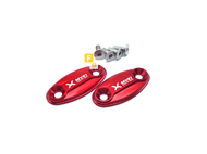 ตัวอุดรูกระจก อุดรูกระจก ปิดรูกระจก ซ้าย / ขวา 📍 มี 5 สี | HONDA CB650F CBR650F CBR650R CB650R | MVR