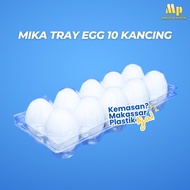 MIKA EGG TRAY 10 BUTTONS MIKA EGG TRAY/ MIKA EGG/ @50 PCS