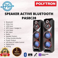 SPEAKER ACTIVE POLYTRON PAS8C28 SPEAKER AKTIF POLYTRON PAS 8C28 USB