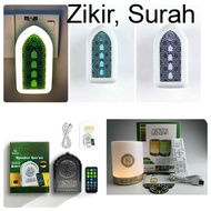 [MALAYSIA READY STOCK] Al Quran Speaker Berserta Tafsir + Jam Azan + Lampu Tidur + zikir LED AL qura