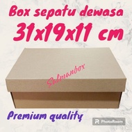 SHOE BOX/SHOE BOX/SHOE BOX/SHOE BOX SIZE 31x19x11 cm/SHOE INNER BOX/PLAIN SHOE BOX/ADULT SHOE BOX/SH