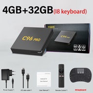 YGDS C96 Android Tv Box 4K HD Bluetooth Set Top Box 2.4GHz/5G WiFi STB Android Tv 16gb Ram 256gb Rom
