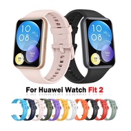 Replacement Watchband For Huawei Watch FIT 2 Strap Soft Silicone Strap For Huawei Watch FIT 2