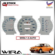 [1.5 AUTO] Proton Wira RALLIART BLUE Meter Panel Garnish Decoration Cover Car Accessories Local Part