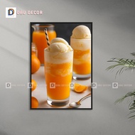 H2 50 + canvas painting samples of fruit juice paintings, new model 2026, restaurant decoration pain