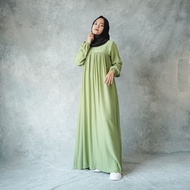 IZMA MAXI GAMIS TERLARIS BAHAN CRINKLE AIRFLOW PREMIUM DRESS