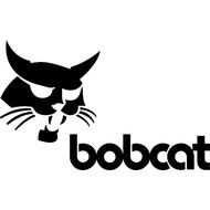bobcat vinyl decal window or bumper sticker skidsteer loader excavator loader