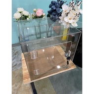 Ballot box, ballot box, lottery box, mica charity box, with lock