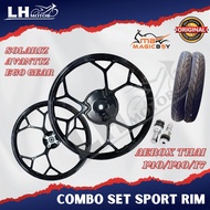 AVANTIZ AEROX THAI CNC SPORT RIM MAGIC BOY 17 inch 1.6/1.6-17 SPORT RIM 17inchi EGO LC AVANTIZ SOLAR