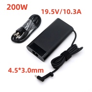 COD ใช้ได้กับ HP Adapter ของแท้ 19.5V/10.3A 200W หัว4.5*3.0mm HP ZBook Studio G3 G4 G4 สายชาร์จ อะแด